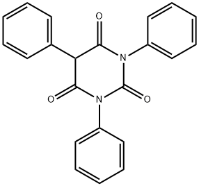 1,3,5-Triphenylbarbituric acid 结构式