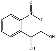 1-(2-硝基苯基)-1,2-乙二醇 结构式