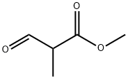2-甲基-3-氧代丙酸甲酯 结构式