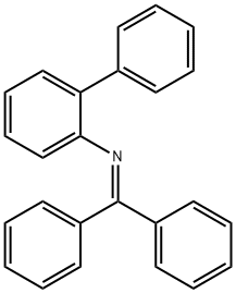 N-Diphenylmethylene-1,1'-biphenyl-2-amine 结构式