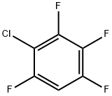 1-氯-2,3,4,6-四氟苯 结构式