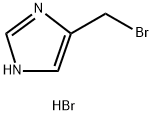 4-溴甲基咪唑氢溴酸盐 结构式