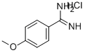4-甲氧基苯甲脒盐酸盐 结构式