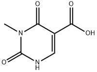 3-METHYL-2,4-DIOXO-1,2,3,4-TETRAHYDROPYRIMIDINE-5-CARBOXYLIC ACID 结构式