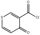 4H-Thiopyran-3-carbonyl chloride, 4-oxo- (9CI) 结构式