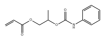 3-ACRYLOXYPROPYL-2-N-PHENYL CARBAMATE 结构式