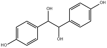 1,2-二(4-羟基苯基)乙烷-1,2-二醇	 结构式