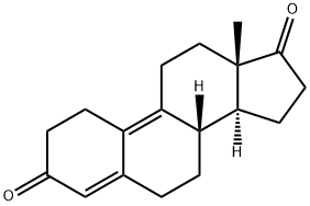 雌甾-4,9-二烯-3,17-二酮 结构式