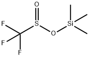 Trifluoromethanesulfinic acid trimethylsilyl ester 结构式