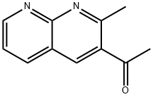 Ketone, methyl 2-methyl-1,8-naphthyridin-3-yl 结构式