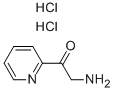 2-氨基-1-(2-吡啶基)乙酮双盐酸盐 结构式