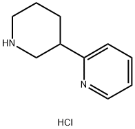 2-(哌啶-3-基)吡啶二盐酸盐 结构式