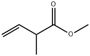 3-Butenoic acid, 2-Methyl-, Methyl ester 结构式