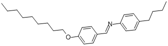 p-壬氧基苄烯-p-丁基苯胺 结构式