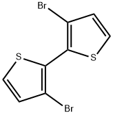 3,3'-二溴-2,2'-联噻吩 结构式