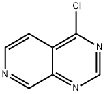 4-氯-吡啶[3,4-D]嘧啶 结构式