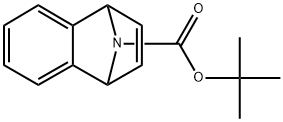 1,4-二氢-1,4-表亚氨基萘-9-羧酸叔丁酯 结构式