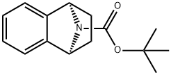 1,2,3,4-四氢萘-1,4-亚氨-9-羧酸叔丁酯 结构式