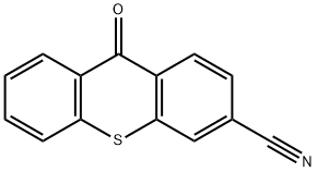 9-oxo-9H-thioxanthene-3-carbonitrile 结构式