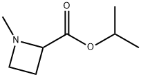 Isopropyl 1-methyl-2-azetidinecarboxylate 结构式