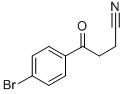 4-(4-溴苯基)-4-氧代丁腈 结构式