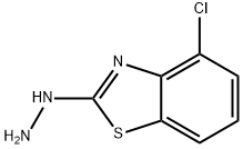 4-氯-2-肼基苯并[D]噻唑 结构式
