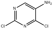 5-氨基-2,4-二氯嘧啶 结构式