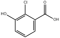 2-氯-3-羟基苯甲酸 结构式