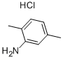 2,5-DIMETHYLANILINE HYDROCHLORIDE 结构式