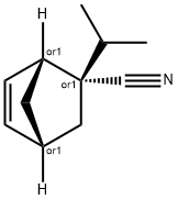 Bicyclo[2.2.1]hept-5-ene-2-carbonitrile, 2-(1-methylethyl)-, endo- (9CI) 结构式