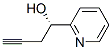 2-Pyridinemethanol,alpha-2-propynyl-,(alphaS)-(9CI) 结构式