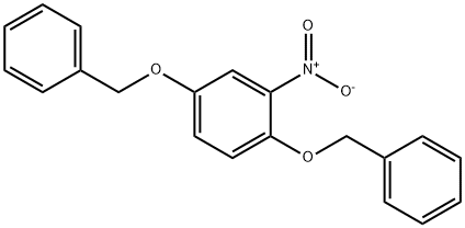1,4-二苄氧基-2-硝基苯 结构式