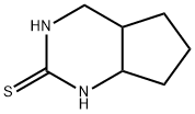 octahydro-2H-cyclopentapyrimidine-2-thione  结构式