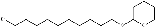 2-[(10-bromodecyl)oxy]tetrahydro-2H-pyran 结构式