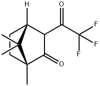 3-三氟乙酰基-D-樟脑 结构式