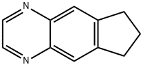 6H-Cyclopenta[g]quinoxaline,  7,8-dihydro- 结构式