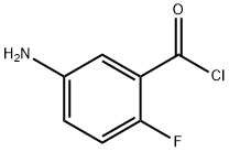 Benzoyl chloride, 5-amino-2-fluoro- (9CI) 结构式