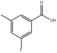 3-氟-5-甲基苯甲酸 结构式