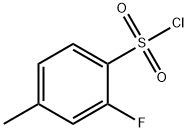 2-氟-4-甲基苯磺酰氯 结构式