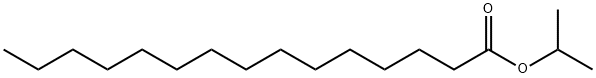 isopropyl pentadecanoate 结构式