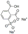 disodium hydrogen sulphonatophthalate 结构式