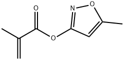 2-Propenoicacid,2-methyl-,5-methyl-3-isoxazolylester(9CI) 结构式