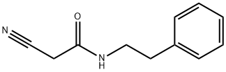 2-氰基-N-(2-苯基乙基)乙酰胺 结构式