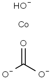 COBALT(II)CARBONATEHYDROXIDEMONOHYDRATE 结构式