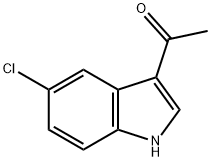 5-氯-3吲哚乙铜 结构式