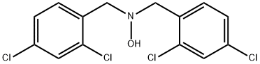 2,4-二氯-N-[(2,4-二氯苯基)甲基]-N-羟基苯甲胺 结构式