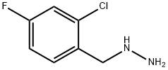 2-氯-4-氟苄肼 结构式