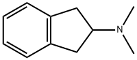 N,N-dimethyl-2-aminoindane 结构式