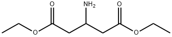 DIETHYL 3-AMINO-1,5-PENTANDIOIC ACID 结构式
