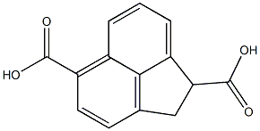 (-)-1,5-Acenaphthenedicarboxylic acid 结构式